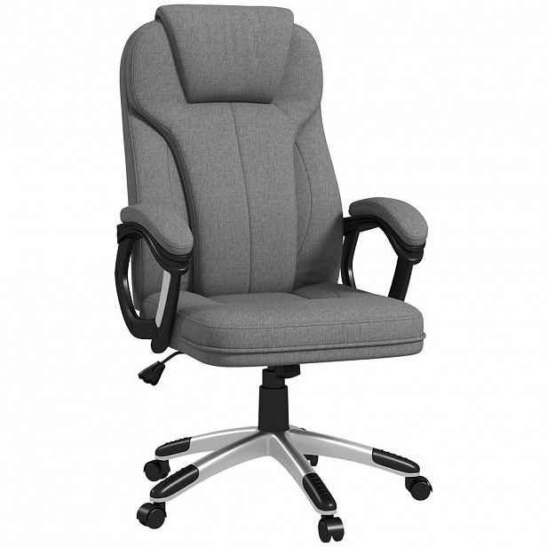 Vinsetto KANCELÁŘSKÁ ŽIDLE, ergonomická, šedá
