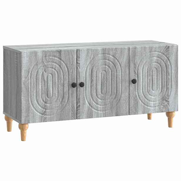 vidaXL Televizní skříň 99 x 34,5 x 50 cm Šedá sonoma Kompozitní dřevo