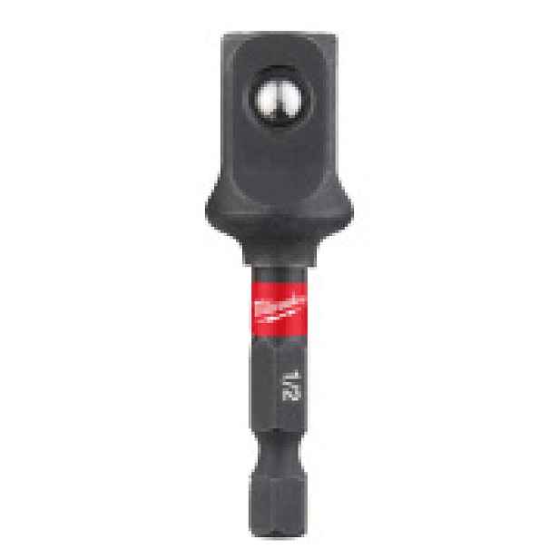 Adaptér průmyslový Milwaukee 1/4 šestihran - 1/2 čtyřhran 4932478803