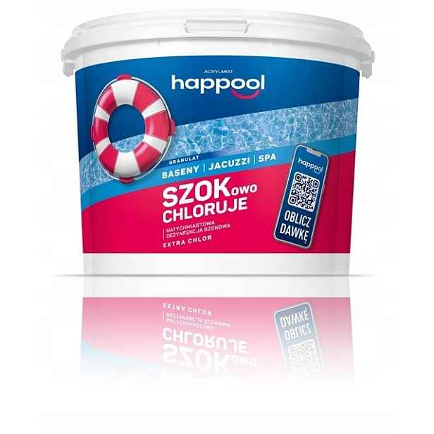 Chlor do bazénu, dezinfekční granulát Acrylmed 3 kg Extra