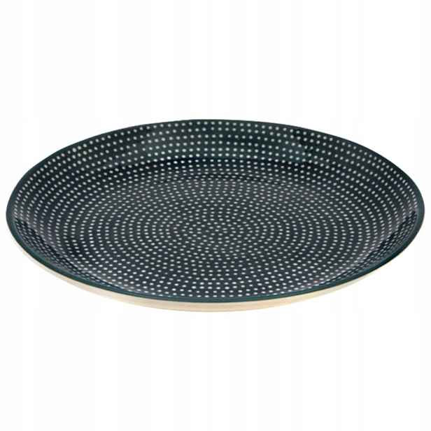 Dezertní talíř 20 cm Umělecká keramika Bolesławiec U9973 Tečky