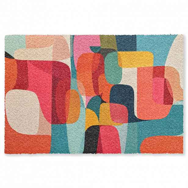 MuchoWow ROHOŽKA Tvary - barevné - abstraktní - letadla 180x120 cm