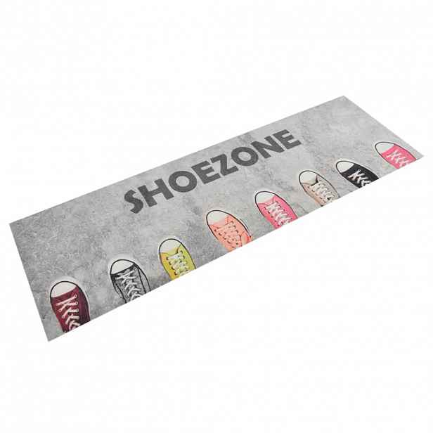 vidaXL Kuchyňský koberec omyvatelný Shoezone 60 x 180 cm samet