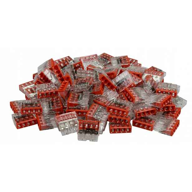 2273-204 Wago Rychlospojka na drát originální 4x2,5 100 Ks