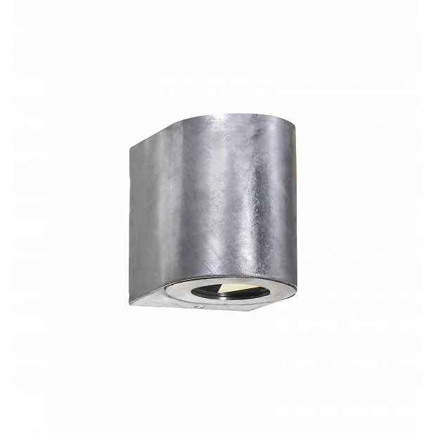 Nástěnné svítidlo Nordlux Canto 2 s pozinkovaným integrovaným Led zdrojem 500 lm