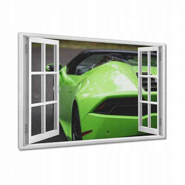 Obrazy 90x60 Zelené Auto