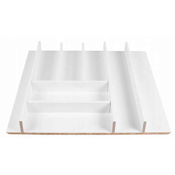 Příborník Elletipi Wood Line do zásuvky 60 cm, bílý, Plc M50060 18