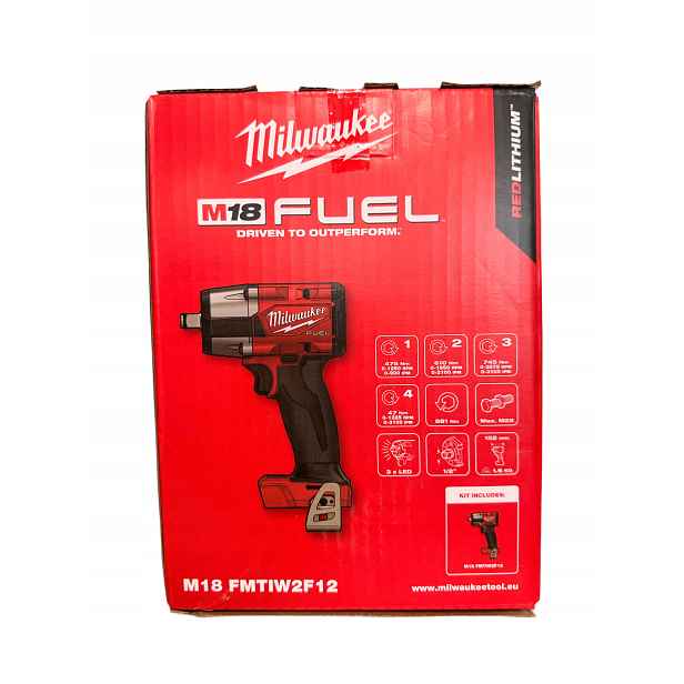 Rázový utahovák Milwaukee M18 akumulátorový bezkartáčový 745 Nm M22 2575 Rpm