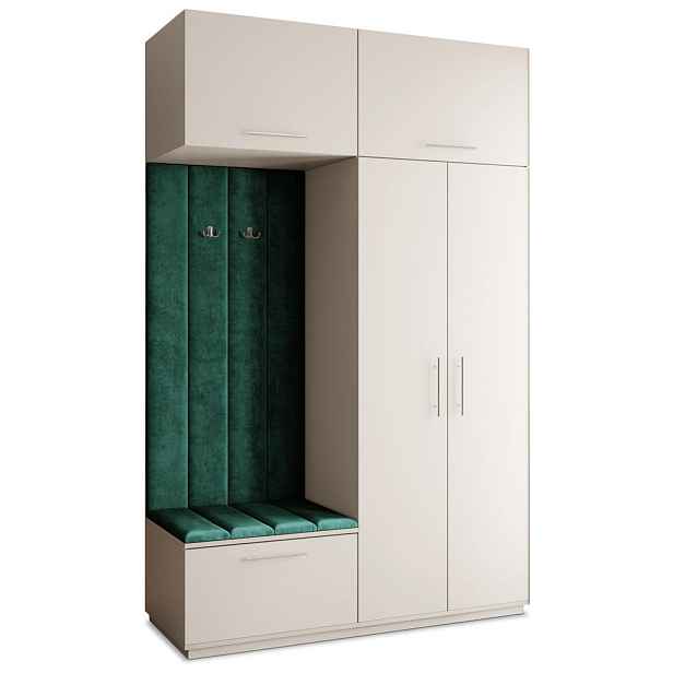 MASSENO MODERNÍ PŘEDSÍŇOVÁ SESTAVA REMA, 150/240/60 cm, kašmírová