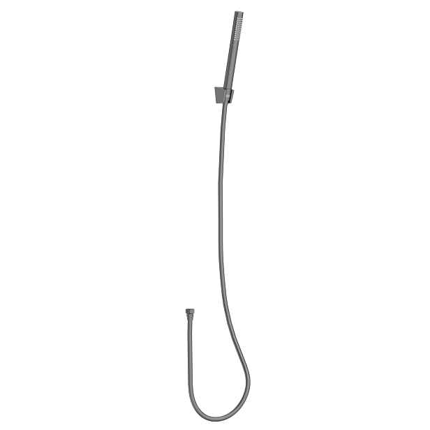Sprchový set Balneo Cascade 1 Gun Metal sprchová hlavice hadice 150 cm