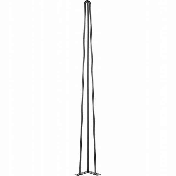 Nohy k stolu lávového stolu kovové loftové 4ks 101,6 cm