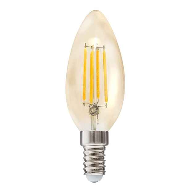 ATMOSPHERA LED žárovka Flame Straight 2W E14 teplá bílá
