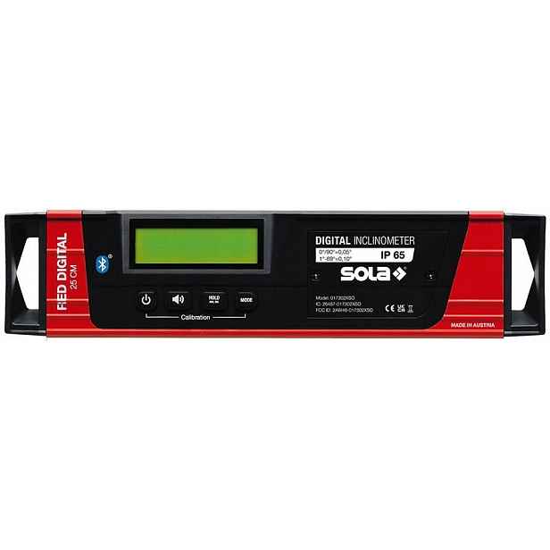 Digitální vodováha Red 25 digitální Sola