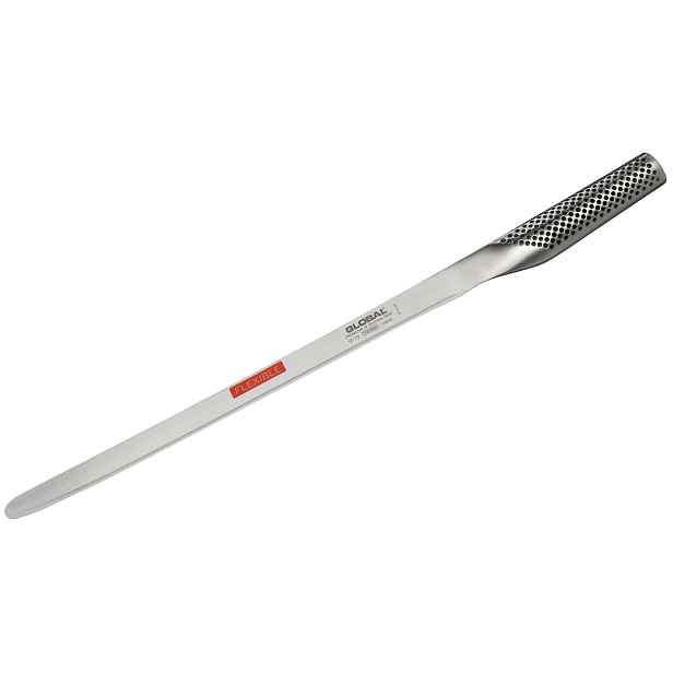 Nůž na šunku a lososa Global G-10 elastický 31 cm Cromova 18