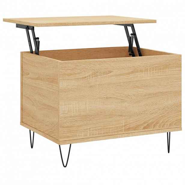 vidaXL Konferenční stolek dub sonoma 60x44,5x45 cm kompozitní dřevo