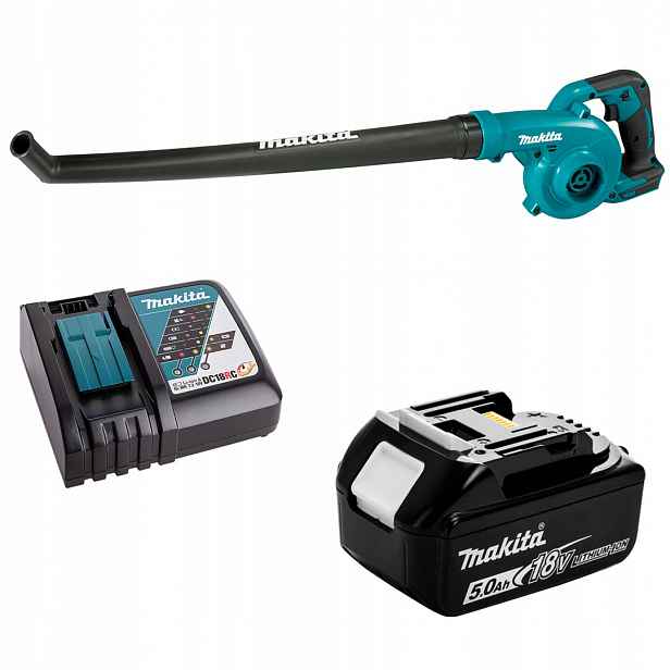 Foukač vysavač Makita DUB186RT Lxt 18V 1x5Ah 3 rychlostní stupně