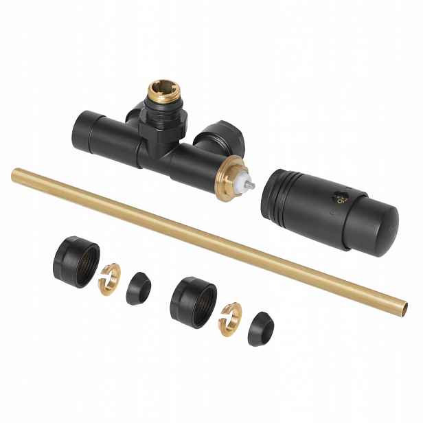 Invena Jednootvorová Kombinovaná Sada Duoplex Prov 1/2", Černá