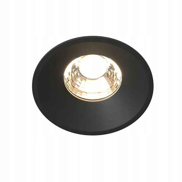 Kulaté Stropní Svítidlo Led černé 910lm 12W Maytoni Round Moderní stropní svítidlo