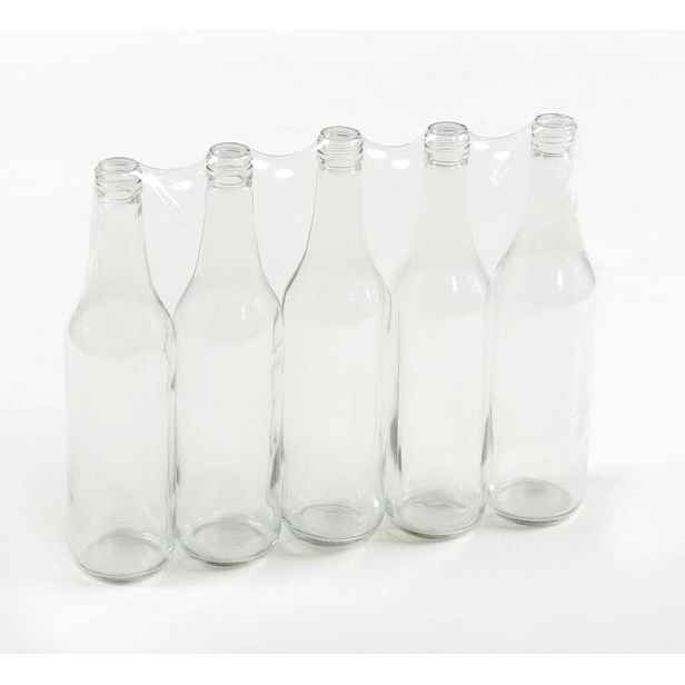 láhev 0,5l LIEH-5ks,(SPIRIT), šroubení, sklo