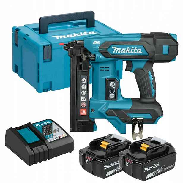 Makita Akumulátorový Sešívač DST630RFJ 18V 2x3Ah Lxt Bl Xpt 18GA Kufr