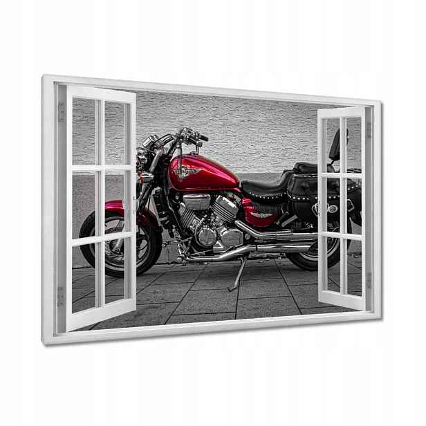 Obrazy 90x60 Honda motocyklový motor