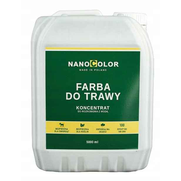 Přírodní barva, barvivo trávy 5000 ml Chabin, zelená tráva při suchu 500 m2