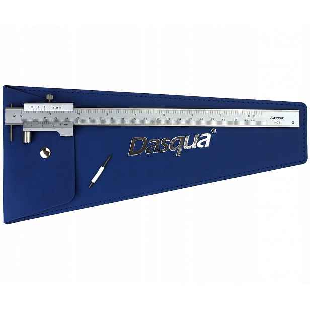 Traťové posuvné měřítko s perem 200 mm 0.1 mm Inox Dasqua 1 stylus