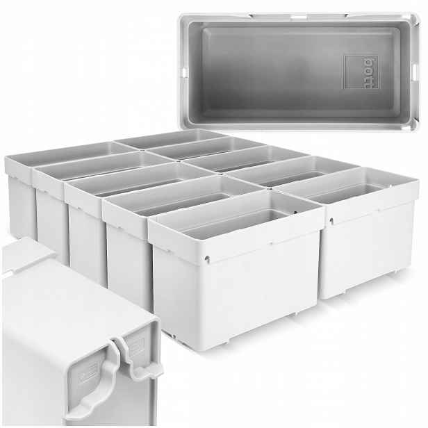 10 x Organizerová Nádoba Festool pro Sortainer Systainer Vyjímatelné 204859