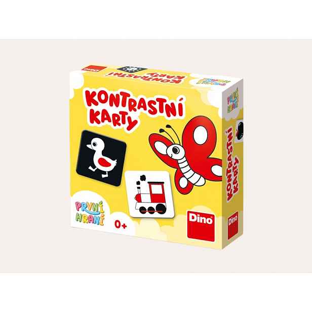 Dino První hraní: Kontrastní karty