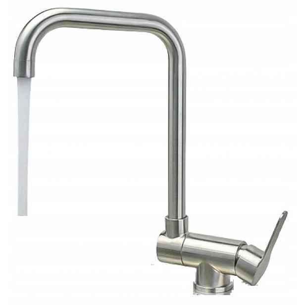Kuchyňská skládací baterie Pod Okno Inox Ocel IX Gina Kuchyňský kohout Skládací