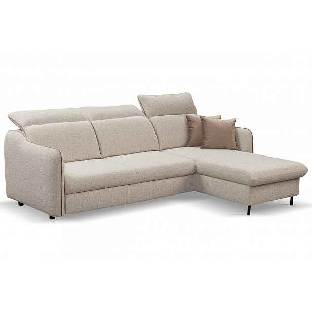 Sedací souprava Bono Provedení: Pravá varianta, látka: Aragon 72