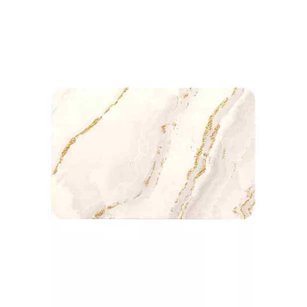 TENDANCE Koupelnová protiskluzová předložka TELO 39x60 cm mramorová