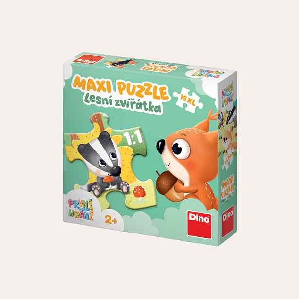 Dino První hraní: Lesní zvířátka 15 maxi Puzzle