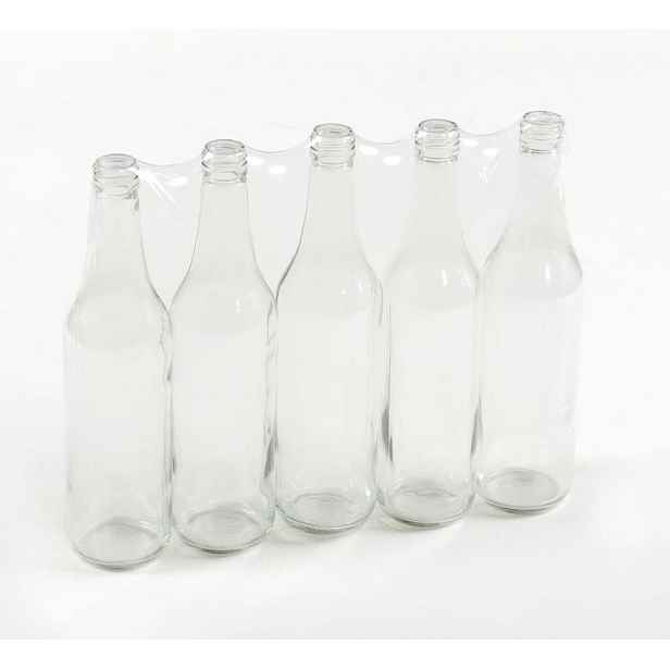 láhev 0,7l LIEH- 5ks,(SPIRIT), šroubení, sklo