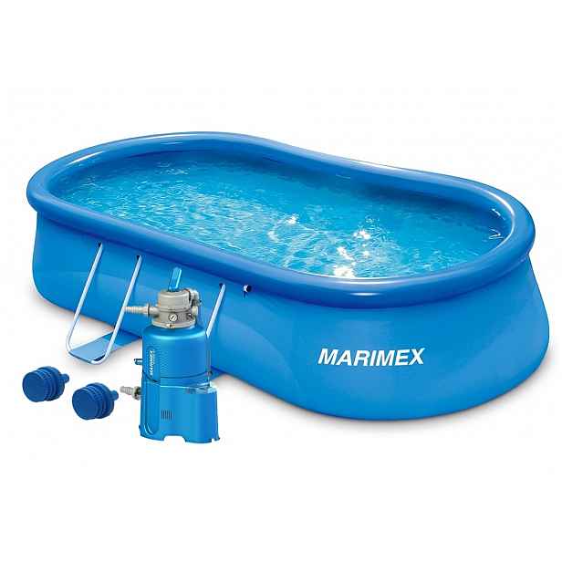 Marimex Bazén Tampa ovál 5,49x3,05x1,07 m s pískovou filtrací - 19900113