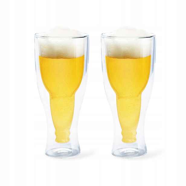 Pivní sklenice Gravity 400 ml sada 2 ks Gravitační design