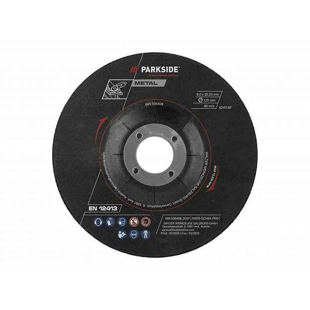 Parkside Performance® Sada řezných kotoučů, 12dílná / Sada hrubovacích kotoučů, 4dílná / Diamantový řezný kotouč (sada hrubovacích kotoučů, 4dílná)
