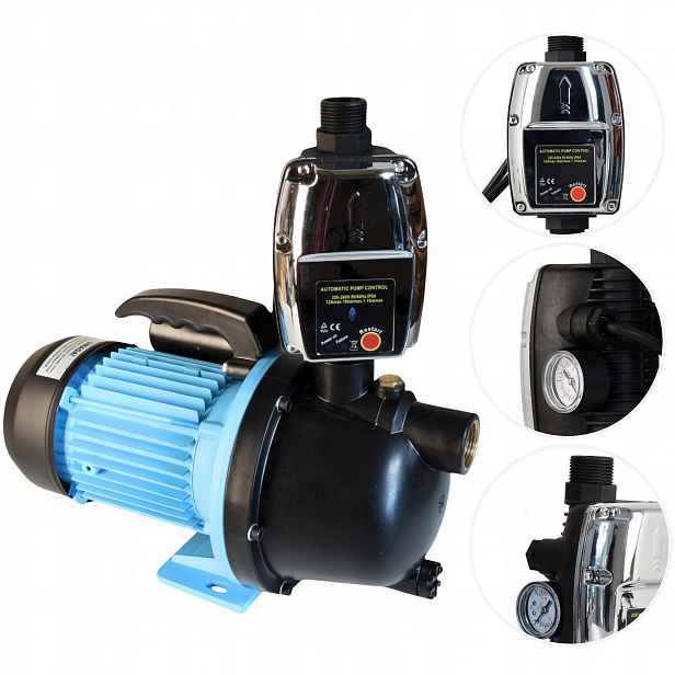 Zahradní Čerpadlo S Automatickým Vypínačem 550 W 50 L/min, Připraveno K Provozu