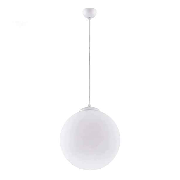 Závěsná lampa Ugo 40 bílá Stropní osvětlení Mléčná koule Zwis Sollux
