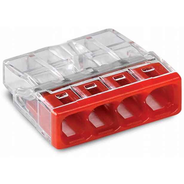 Rychlospojka Wago 2273-204 4X0,5-2,5MM2 100 Ks Push Wire