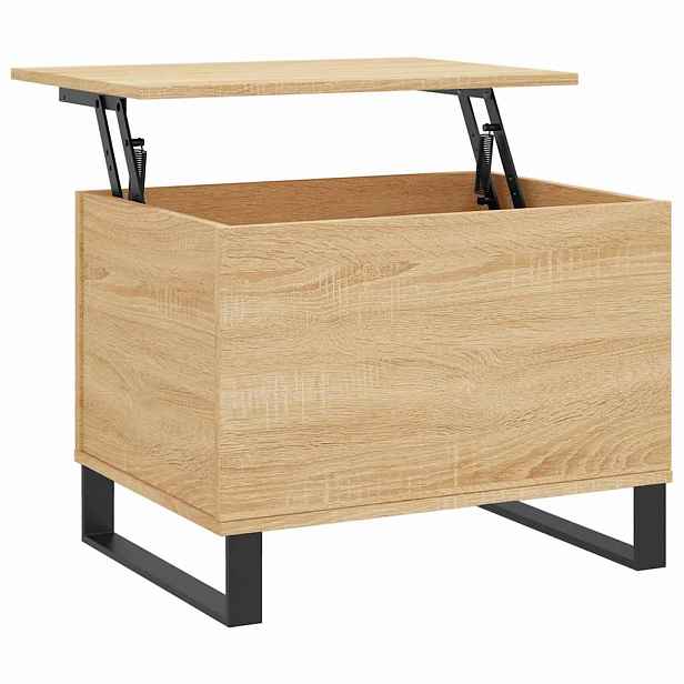 vidaXL Konferenční stolek dub sonoma 60x44,5x45 cm kompozitní dřevo