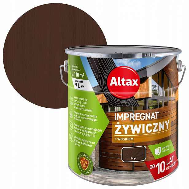 Altax Impregnat Pryskyřicový 9L Bronz