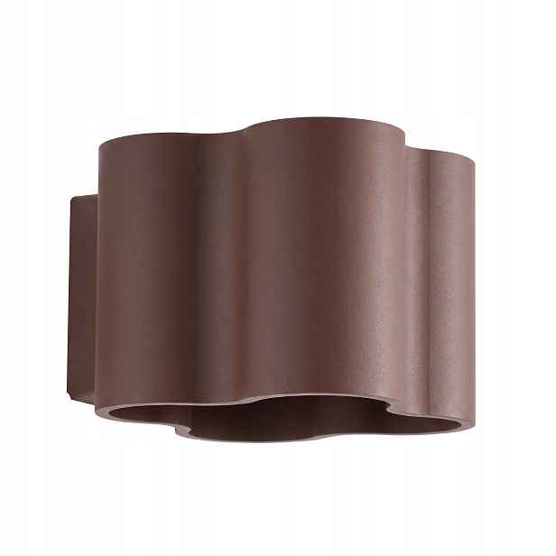 Sollux Lighting nástěnné svítidlo Ovio hnědé 1xG9 8W IP20