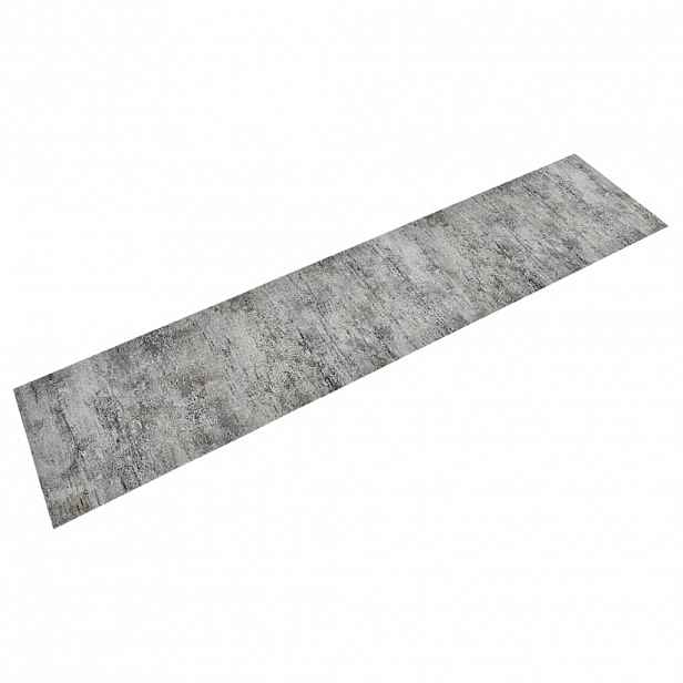 vidaXL Kuchyňský koberec omyvatelný Beton 60 x 300 cm samet