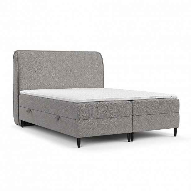 AltaBeds POSTEL BOXSPRING LUNARO 160/200 Šedá