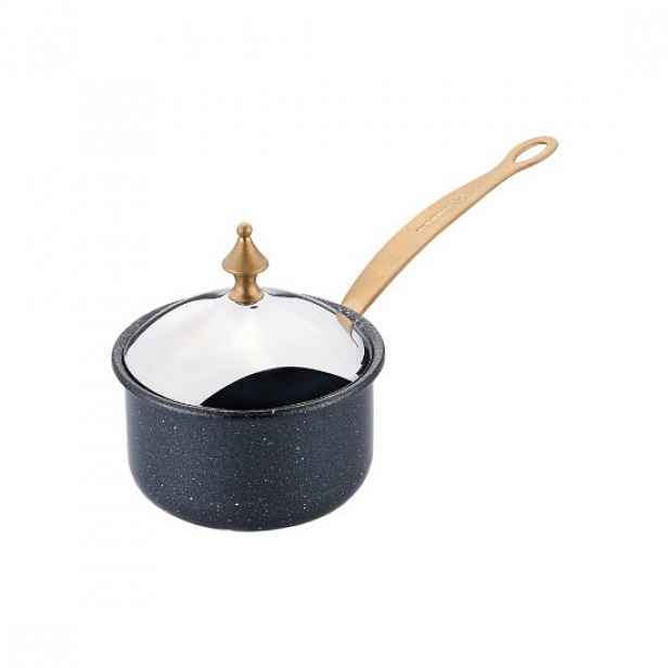 Pánev s poklicí, hliník, 9cm/0,35L, "Hanedan", černá - Korkmaz