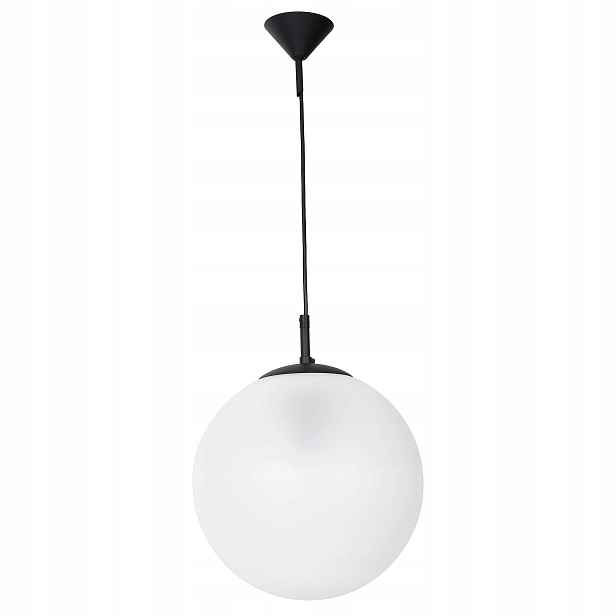Závěsná lampa Aldex Globus černá, 1xE27, nastavitelná výška, IP20