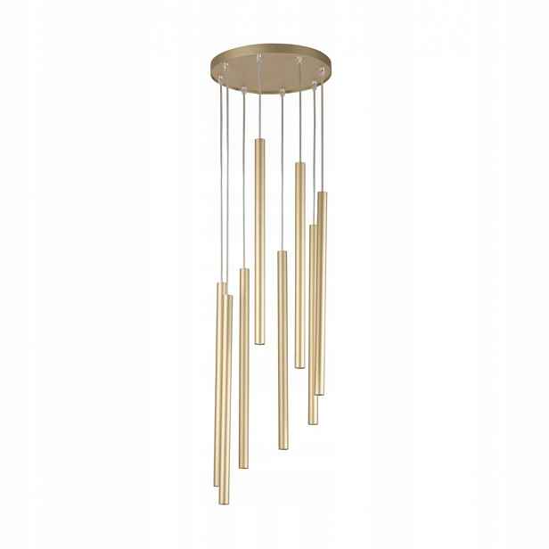 Lustrová lampa Pendel Sopel Zlatý kovový lak 100 cm pro Sigma Lighting