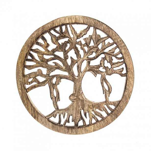 Orion Dřevěná dekorace Strom života MANGO