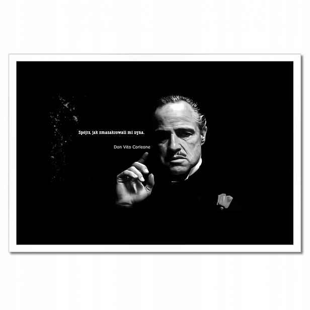 Plakáty v rámu 60x40 Godfather Don Citáty